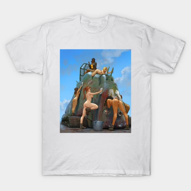 Car Wash T-Shirt by stevenstahlberg